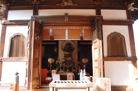 2012年01月09日長岳寺 延命殿 普賢菩薩観音