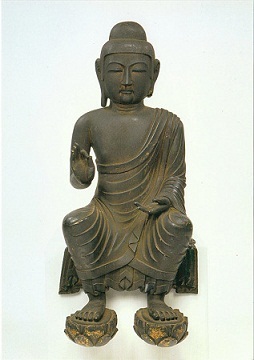 金銅薬師如来倚像 正暦寺本尊