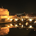 Castel Sant&#039;Angelo and ponte Sant&#039;Angelo (サンタンジェロ城とサンタンジェロ橋)