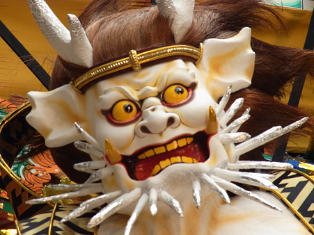 博多祇園山笠 2010 飾り山 走る飾り山 博多風神雷神恵(はかたふうじんらいじんのめぐみ)7