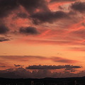 夕焼け・岩木山02-11.08.26