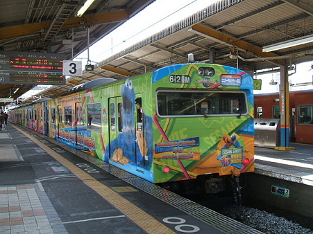 103系桜島線(西九条駅)7