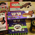 Photos: ロッテマートで買ったチョコ菓子