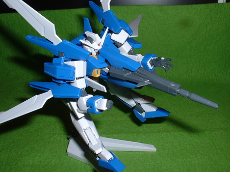1月21日購入バンダイHG「ガンダム AGE-2 ノーマル」素組ガウォーク形態 ? Doburoku-TAO