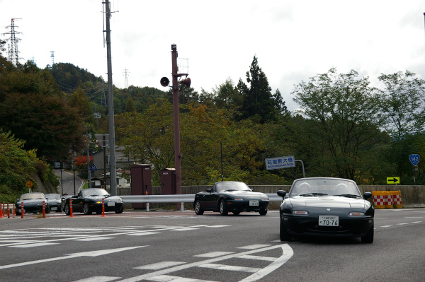 国道142号線（中山道）に合流