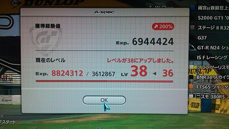 レベルアップ!