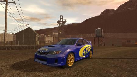 2011 Subaru Impreza WRX STi リペイントフロント